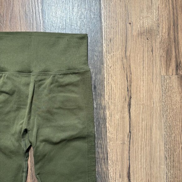 Halara Seamless Flow High Waisted Butt Lifting Leggings Winter Moss Size S 103 N - Picture 4 of 6